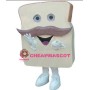 Happy Lightweight Bread Mascot Costume