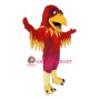 Red Deluxe Eagle Mascot Costume