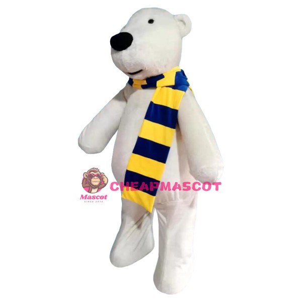 Lovely Polar Bear Mascot Costume