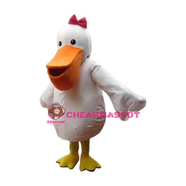 Female Pelican Mascot Costume