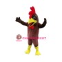 Brown Chicken Mascot Costume