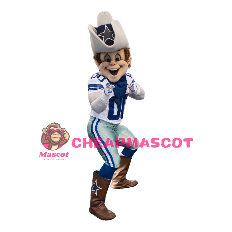 Dallas Rowdy Cowboy Mascot Costume