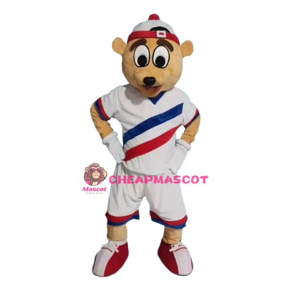 Deluxe Sport Lightweight Bear Mascot Costume