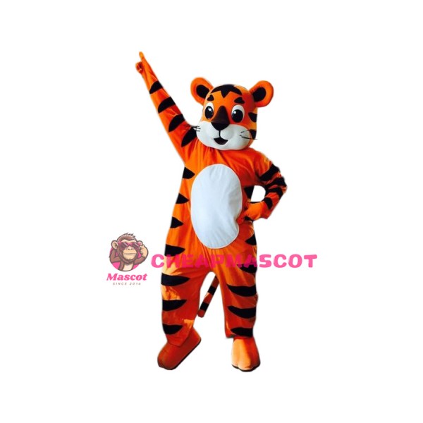 Happy Deluxe Tiger Mascot Costume