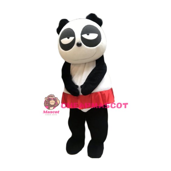 Funny Deluxe Panda Mascot Costume