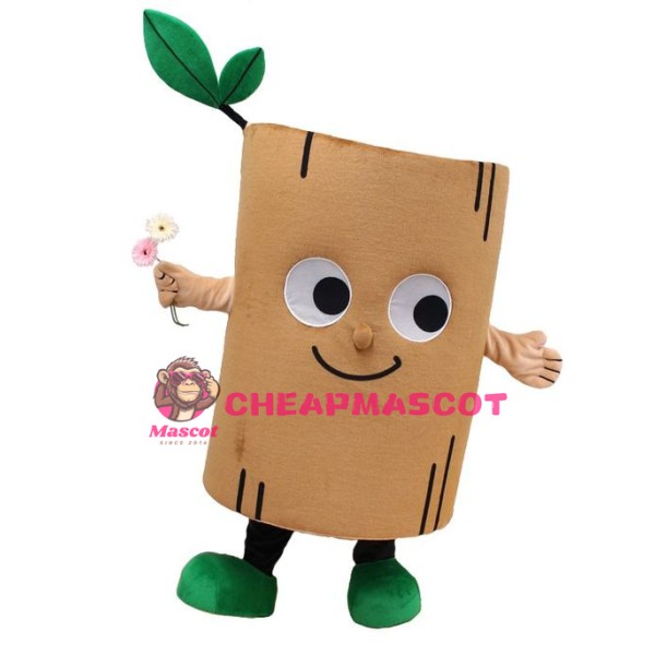 Happy Deluxe Bamboo Mascot Costume