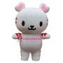 Red Cross Medical Cat Mascot Costume
