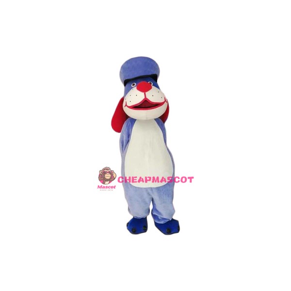 Casual Police Dog Mascot Costume
