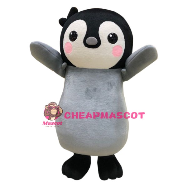 Cute Fat Penguin Mascot Costume