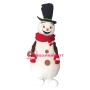 Superb Friendly Snowman Mascot Costume