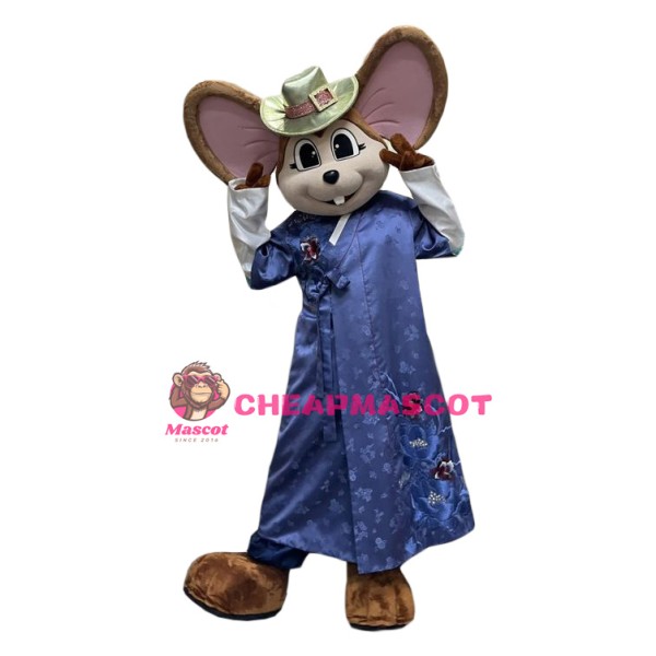 Friendly Lightweight Mouse Mascot Costume