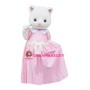 Lovely lightweight Cat Mascot Costume With Pink Dress
