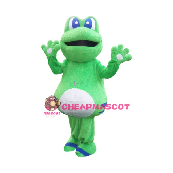 Lovely Lightweight Green Frog Mascot Costume