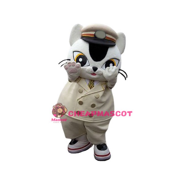 Lovely Police Cat Mascot Costume