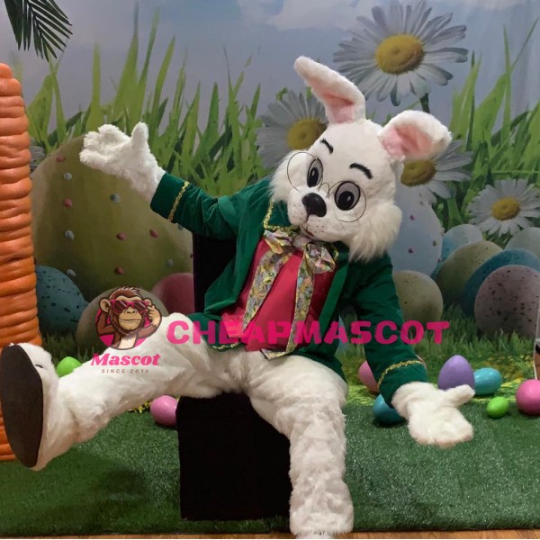 Funny Wendell Easter Rabbit Bunny Mascot Costume