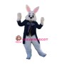 Friendly Lightweight Easter Bunny Rabbit Mascot Costume