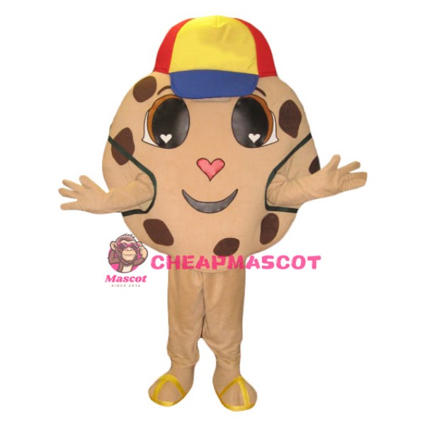 Friendly Cookie Mascot Costume