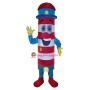 Happy Lightweight Lighthouse Mascot Costume