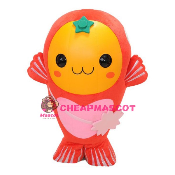 Little Red Fish Mascot Costume