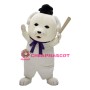 Little White Dog Mascot Costume