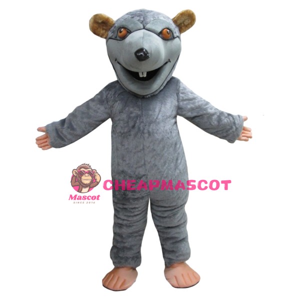 Ratatouille Remy Grey Rat Mascot Costume
