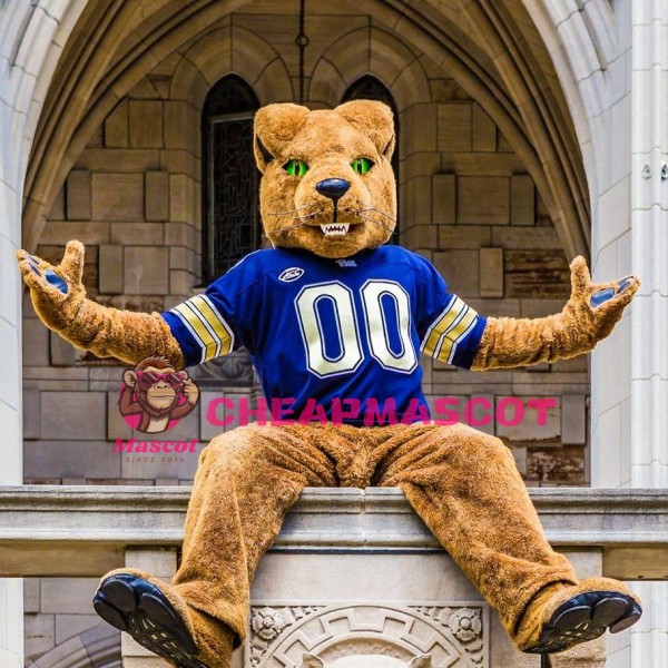 College Sport Panther Mascot Costume
