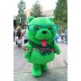 Lovely Lightweight Green Bear Mascot Costume