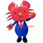 Superb Crab Boss Mascot Costume