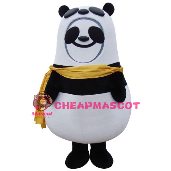 Lovely Panda Boy Mascot Costume