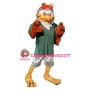 Aviator Eagle Mascot Costume