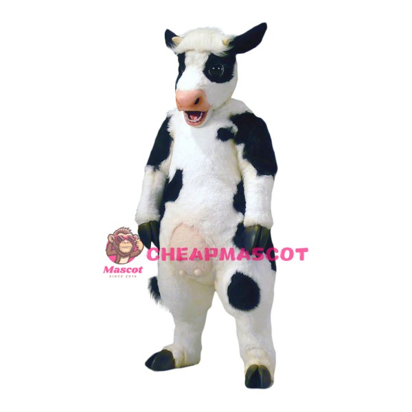 Superb Realistic Lightiweght Cow Mascot Costume
