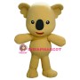 Cute Yellow Koala Mascot Costume