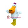 Lovely Female Pelican Mascot Costume