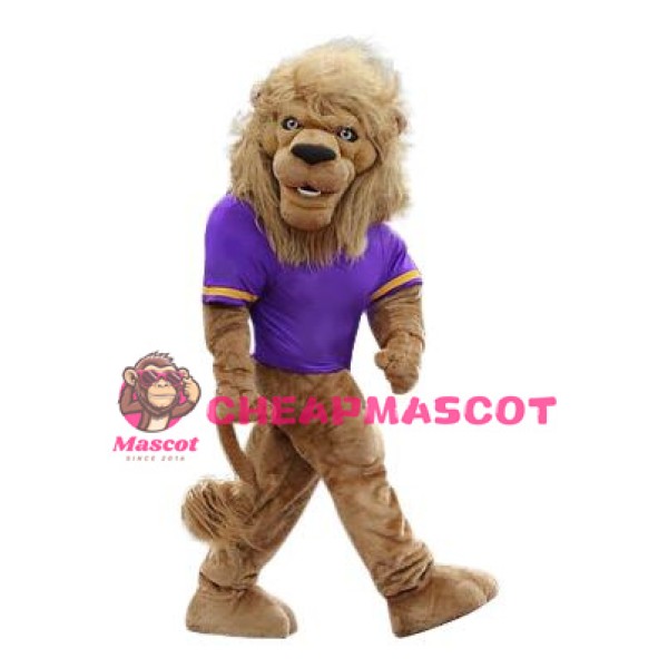 Power Lightiweght Lion Mascot Costume