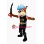 Supber Pirate Monkey Mascot Costume