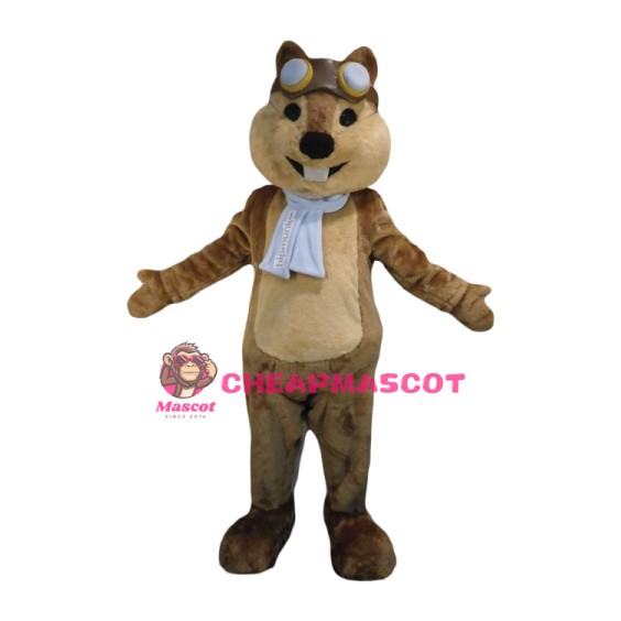 Handsome Squirrel Mascot Costume