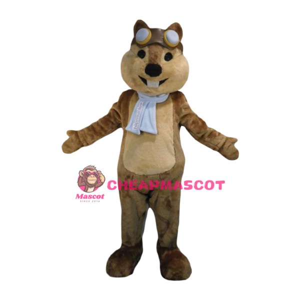 Handsome Squirrel Mascot Costume