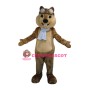 Handsome Squirrel Mascot Costume