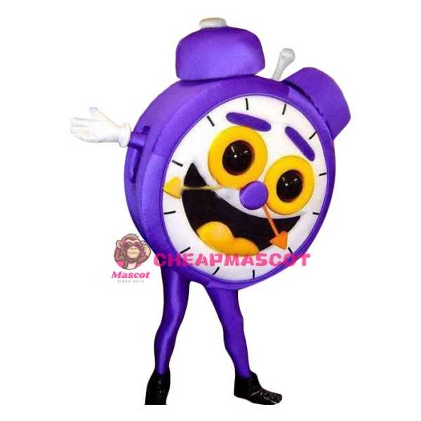 Happy Alarm Clock Mascot Costume
