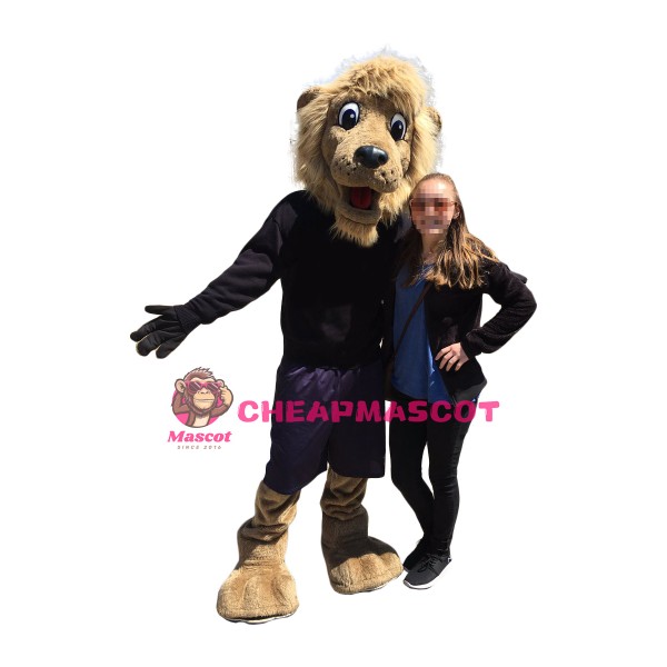 College Power Lion Mascot Costume