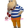 Superb Lovely Lightweight Hippo Mascot Costume