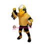 Yellow Power Eagle Mascot Costume