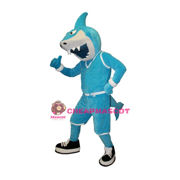 Power Lightweight Shark Mascot Costume