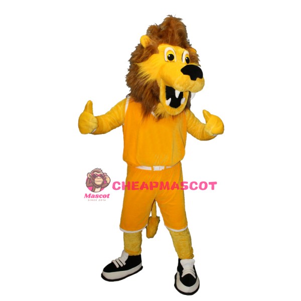 Power Sport Lightweight Lion Mascot Costume