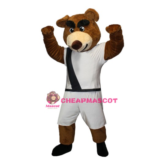 Sport Power Bear Mascot Costume
