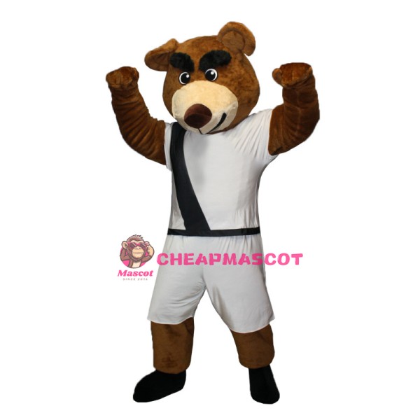 Sport Power Bear Mascot Costume