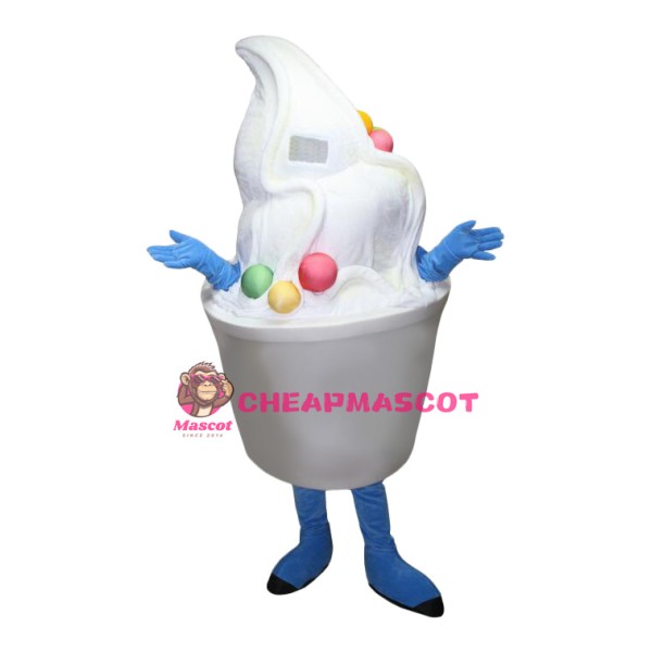 Superb Ligweight Ice Cream Mascot Costume