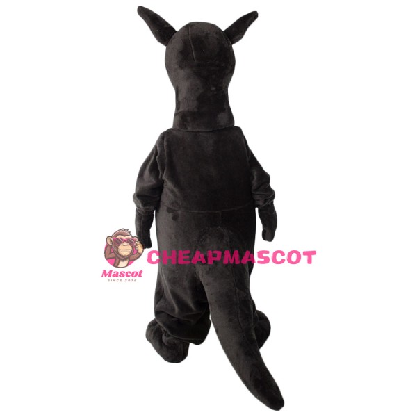 Lovely Black Kangaroo Mascot Costume