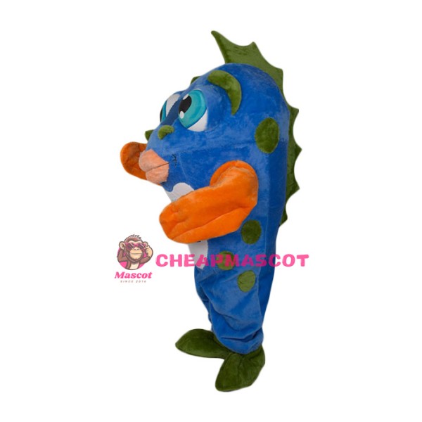 Superb Colorful Fish Mascot Costume