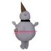 Lovely Lightweight Snowman Mascot Costume
